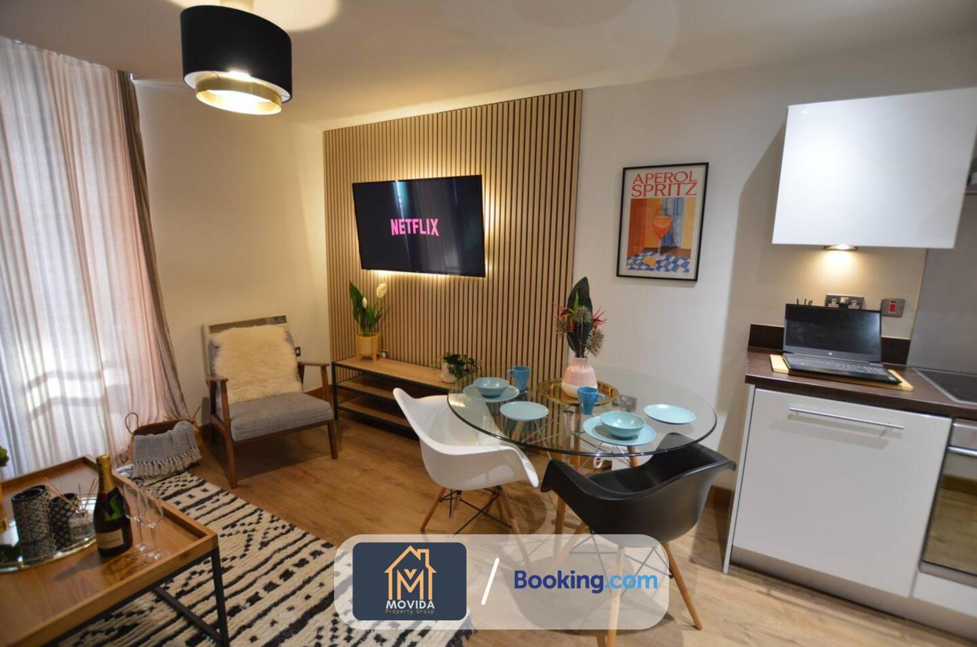 Lgi Stunning 1 Bedroom Apartment By Movida Property Group Short Lets & Serviced Accommodation 利兹 外观 照片