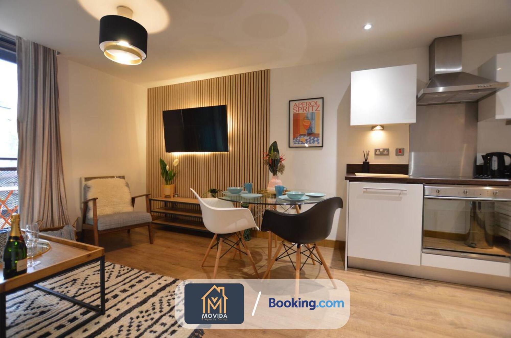 Lgi Stunning 1 Bedroom Apartment By Movida Property Group Short Lets & Serviced Accommodation 利兹 外观 照片
