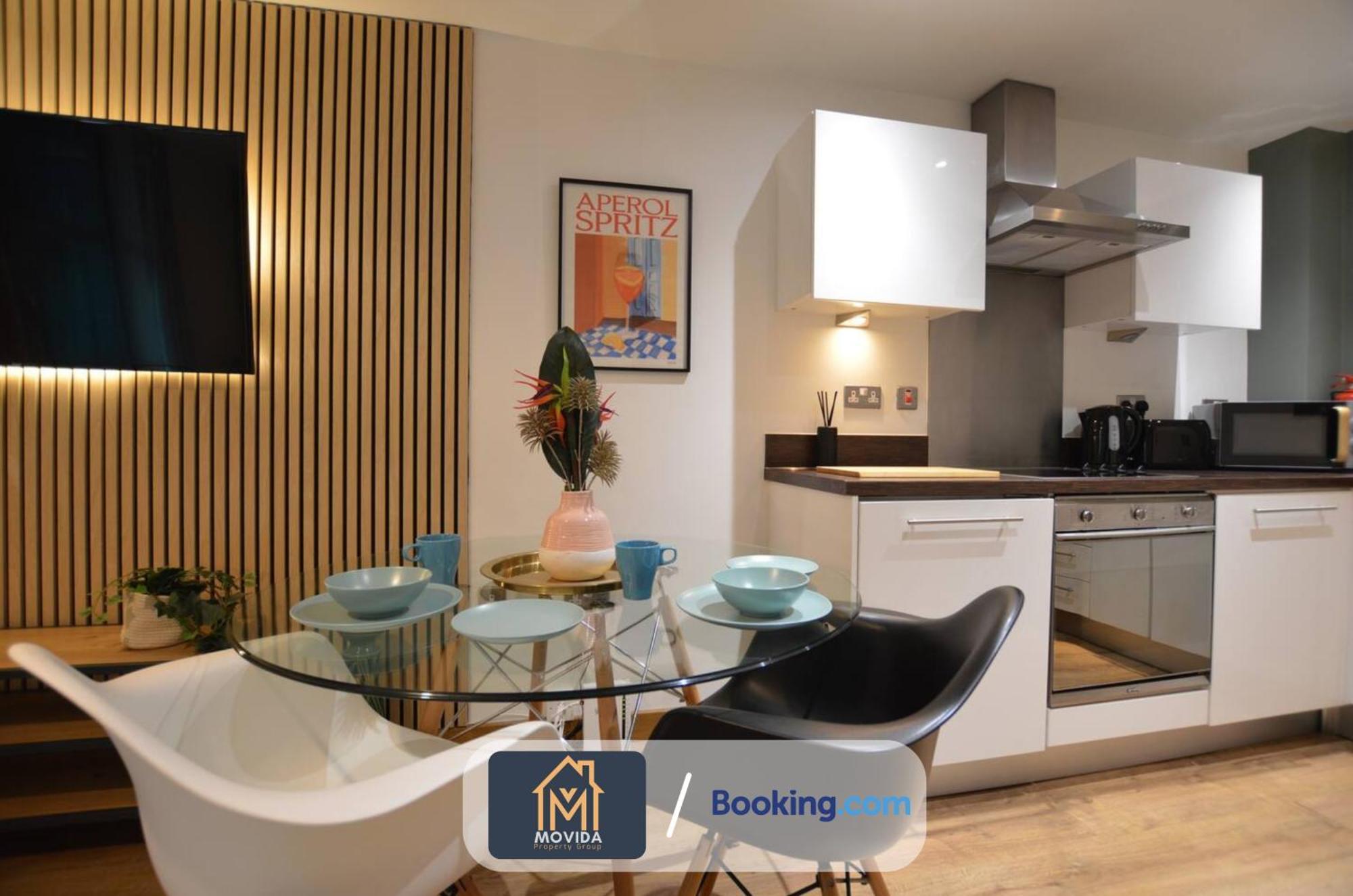 Lgi Stunning 1 Bedroom Apartment By Movida Property Group Short Lets & Serviced Accommodation 利兹 外观 照片