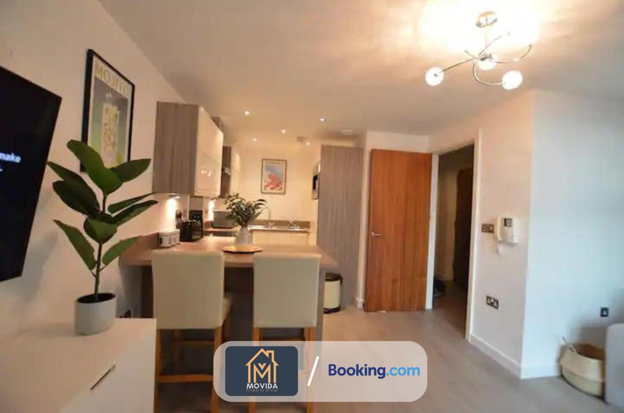Lgi Stunning 1 Bedroom Apartment By Movida Property Group Short Lets & Serviced Accommodation 利兹 外观 照片