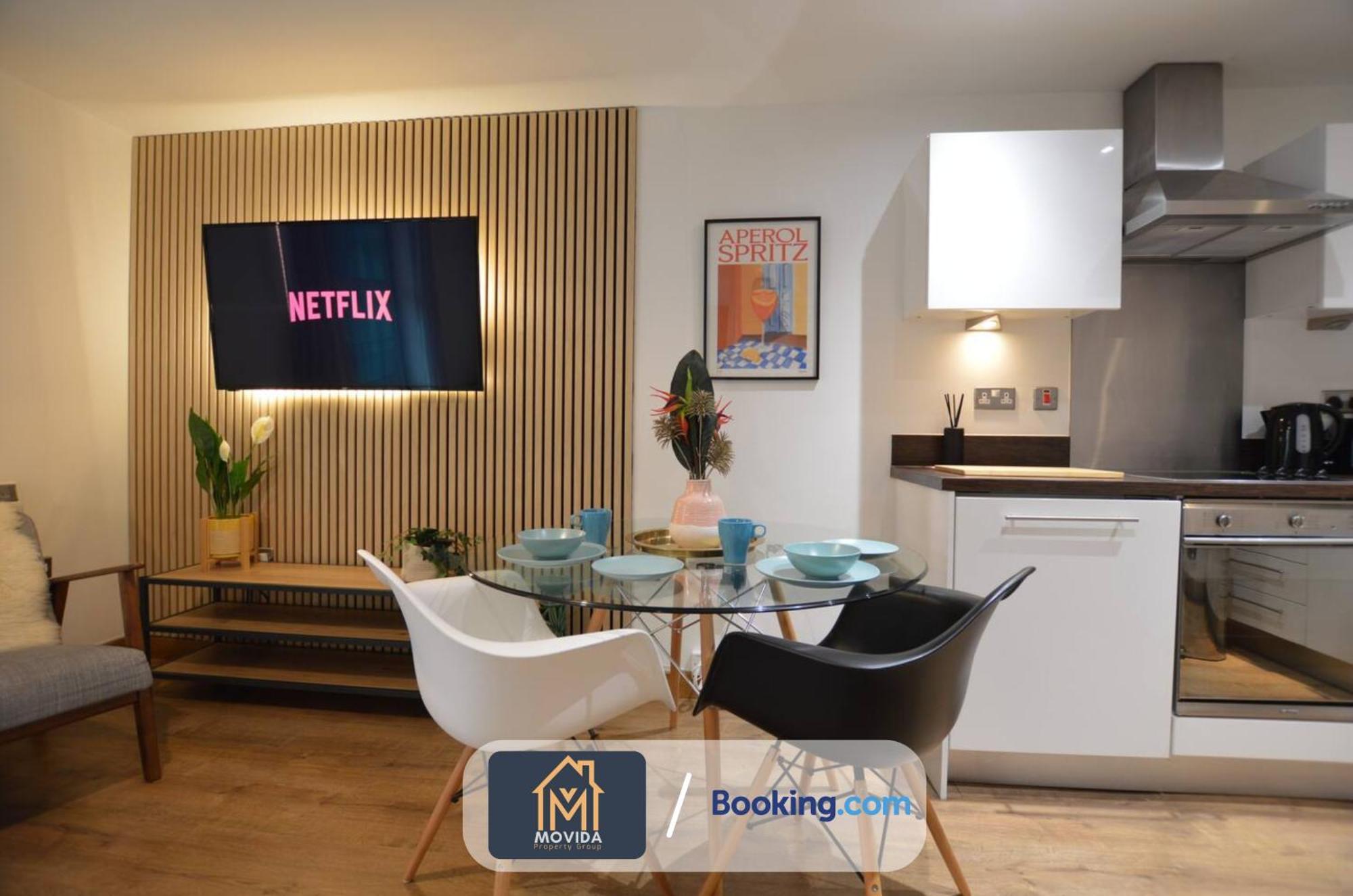 Lgi Stunning 1 Bedroom Apartment By Movida Property Group Short Lets & Serviced Accommodation 利兹 外观 照片