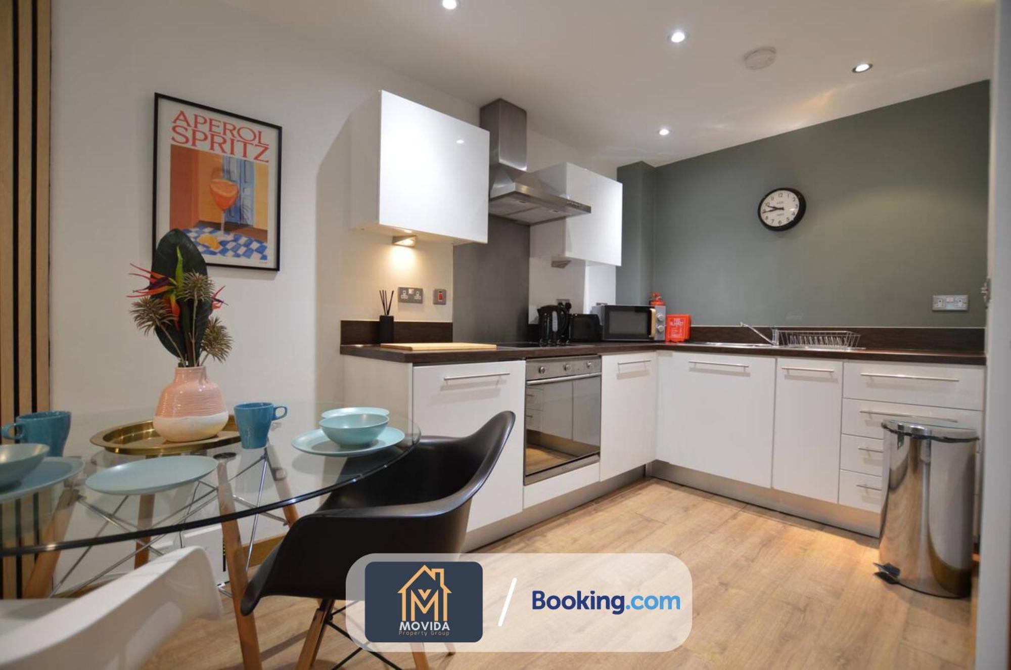 Lgi Stunning 1 Bedroom Apartment By Movida Property Group Short Lets & Serviced Accommodation 利兹 外观 照片