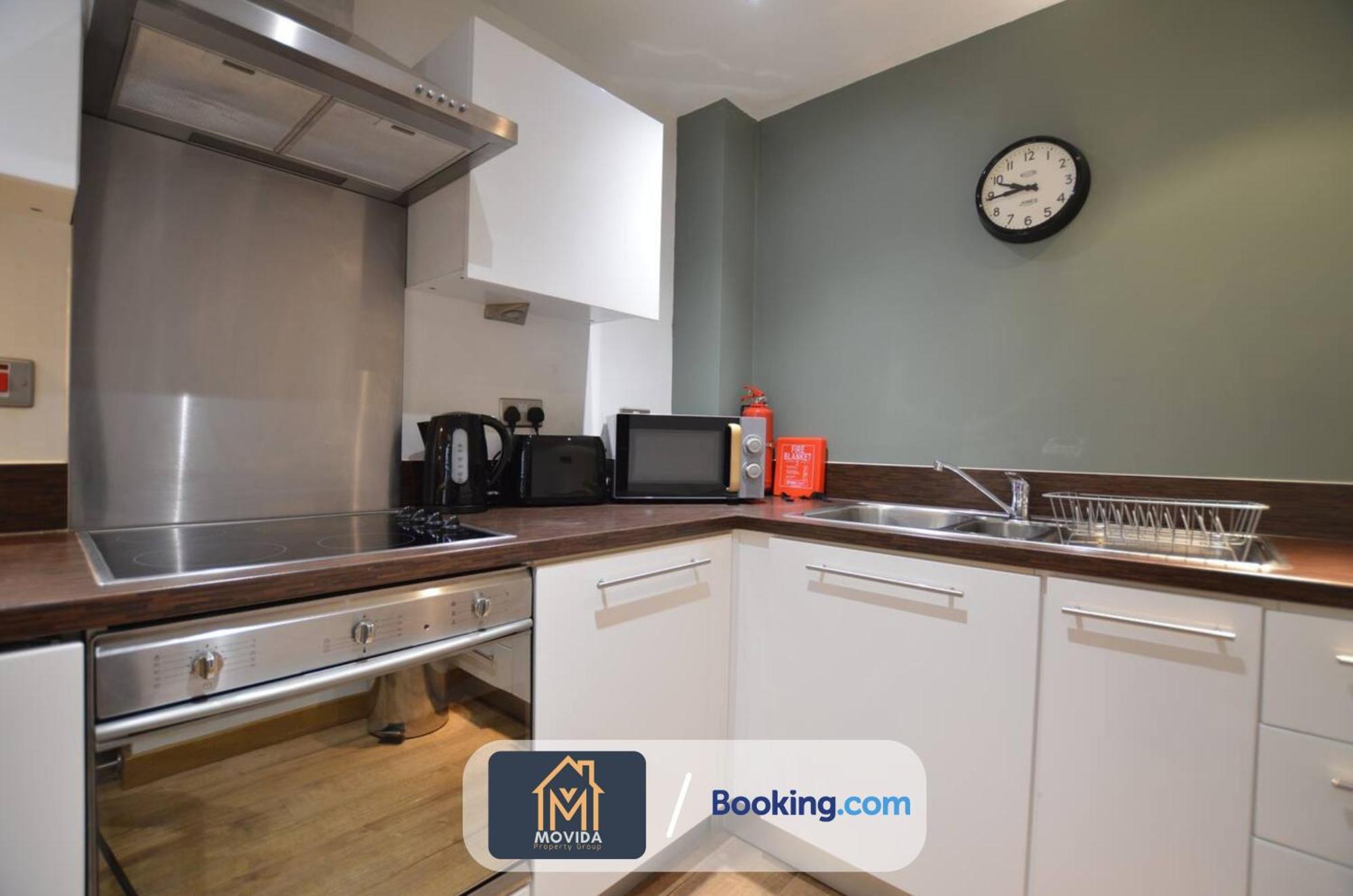 Lgi Stunning 1 Bedroom Apartment By Movida Property Group Short Lets & Serviced Accommodation 利兹 外观 照片